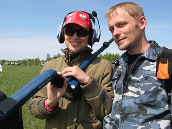 Слет кладоискателей в Ниженем новгороде. Металлодетектор Quattro.